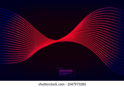The abstract background from geometric illustration design element, Eps 10 vector