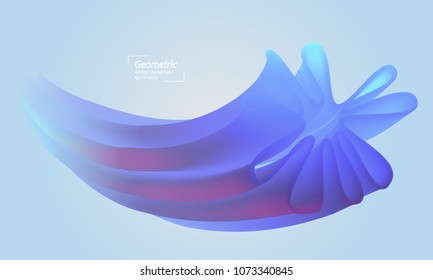The abstract background from geometric illustration design element, Eps 10 vector