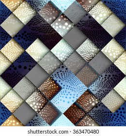 Abstract Background. Geometric image and glow elements.