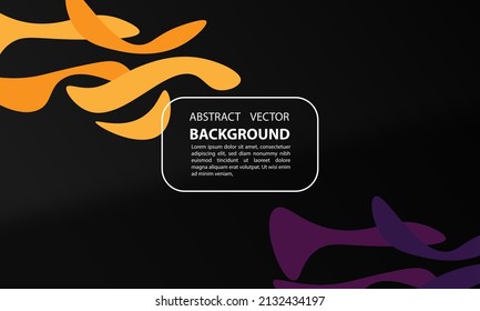 abstract background geometric line modern orange shadow overlay color, for banners, posters, and others, vector design copy space area eps 10