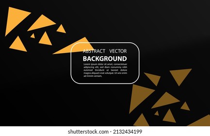 abstract background geometric line modern orange shadow overlay color, for banners, posters, and others, vector design copy space area eps 10