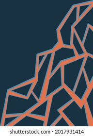 Abstract background with geometric line pattern