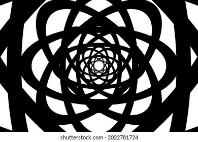 abstract background of geometric lines on a white background