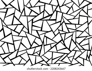 Abstract background with geometric lines pattern. Abstract interior wallpaper