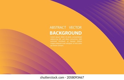 abstract background geometric liquid gradient orange and purple color with a simple and elegant style, for posters, banners, and others, vector design eps 10