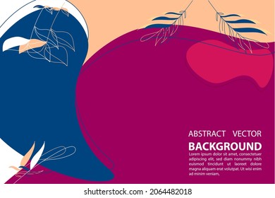 abstract background geometric liquid gradient in dark blue and maroon shaped hand drawn gradient, for posters, banners, and other laiin, vector design copy space area eps 10
