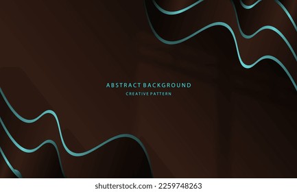 abstract background geometric liquid gradient blue color and maroon gradient with gold light on the back, for posters, banners, etc., vector design copy space area eps 10