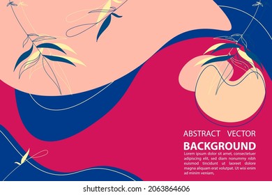 abstract background geometric liquid shape 2 hand drawn gradient colored maroon and dark blue gradient, for posters, banners, and others, vector design copy space area eps 10