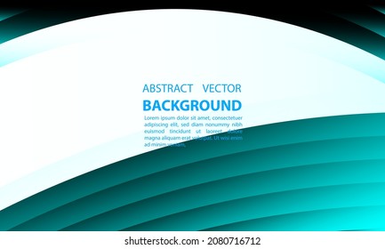 abstract background geometric liquid shape waves blue sky is elegant and simple, for posters, banners, banners, font templates, vector design copy space area eps 10
