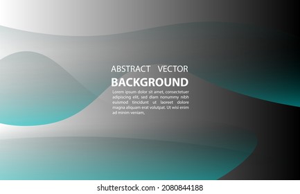 fondo abstracto forma geométrica líquida ondas cielo azul es elegante y sencillo, para afiches, banners, banners, plantillas de tipos de letra, diseño vectorial espacio de copia eps 10