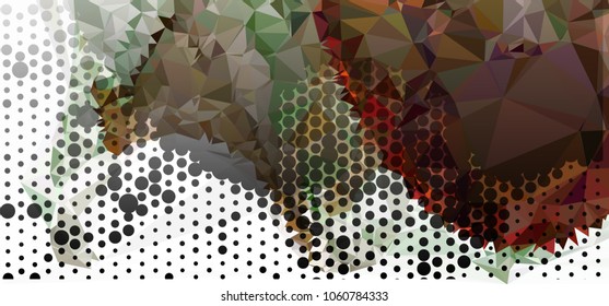 Abstract background with geometric motif. Vector clip art.
