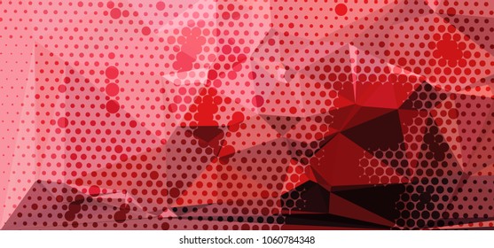 Abstract background with geometric motif. Vector clip art.