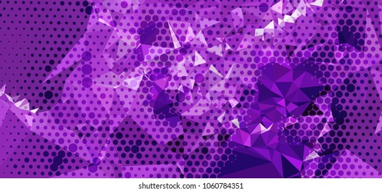 Abstract background with geometric motif. Vector clip art.