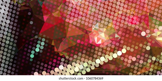 Abstract background with geometric motif. Vector clip art.