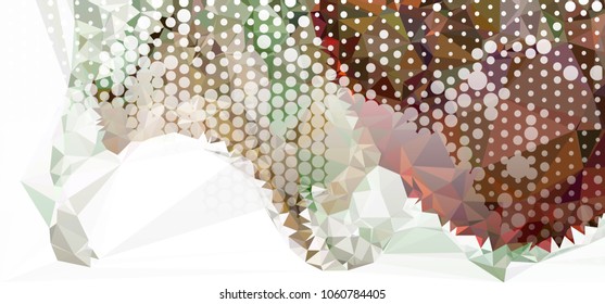 Abstract background with geometric motif. Vector clip art.