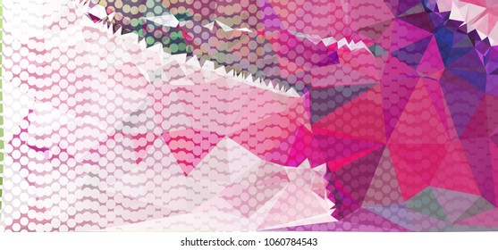 Abstract background with geometric motif. Vector clip art.