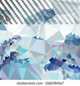 Abstract background with geometric motif. Vector clip art.
