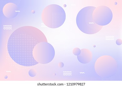 Abstract background with geometric on Pastel color. Vector template for placards, banners, flyers and presentations. EPS 10 illustration.