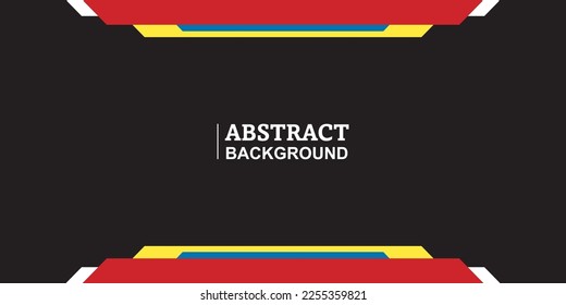 abstract background, with geometric ornaments playing contrasting color elements, bold, modern, futuristic.