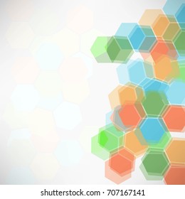 Abstract background with geometric pattern