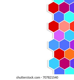 Abstract background with geometric pattern