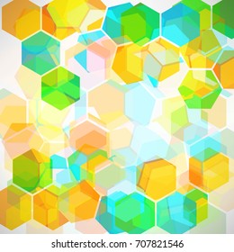Abstract background with geometric pattern