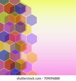 Abstract background with geometric pattern
