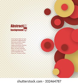 Abstract  background with geometric pattern. Eps 10 Vector illustration. 