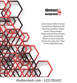 Abstract background with geometric pattern. Eps10 Vector illustration