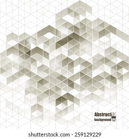 Abstract  background with geometric pattern. Eps10 Vector illustration