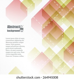 Abstract  background with geometric pattern. Eps10 Vector illustration