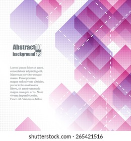 Abstract  background with geometric pattern. Eps10 Vector illustration