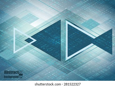 Abstract  background with geometric pattern. Eps10 Vector illustration