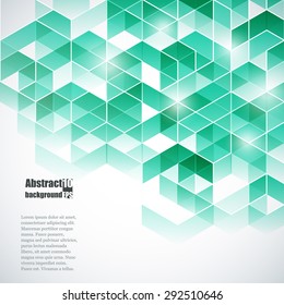 Abstract  background with geometric pattern. Eps10 Vector illustration