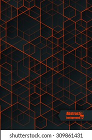 Abstract  background with geometric pattern. Eps10 Vector illustration