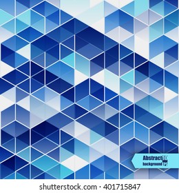 Abstract  background with geometric pattern. Eps10 Vector illustration