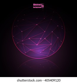 Abstract  background with geometric pattern. Eps10 Vector illustration