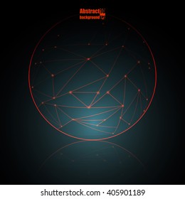 Abstract  background with geometric pattern. Eps10 Vector illustration