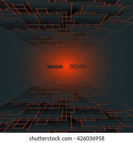 Abstract background with geometric pattern. Eps10 Vector illustration