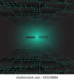 Abstract background with geometric pattern. Eps10 Vector illustration