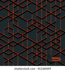 Abstract background with geometric pattern. Eps10 Vector illustration