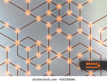 Abstract background with geometric pattern. Eps10 Vector illustration
