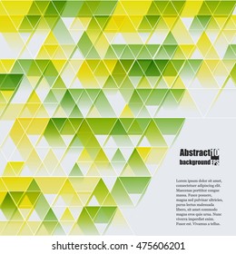 Abstract background with geometric pattern. Eps10 Vector illustration