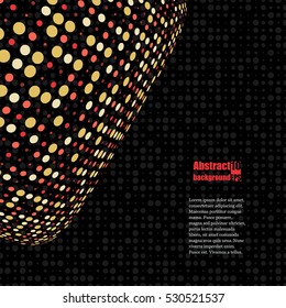 Abstract background with geometric pattern. Eps10 Vector illustration