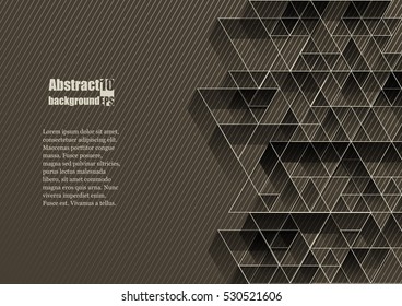 Abstract background with geometric pattern. Eps10 Vector illustration