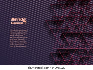 Abstract background with geometric pattern. Eps10 Vector illustration