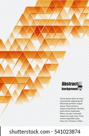 Abstract background with geometric pattern. Eps10 Vector illustration
