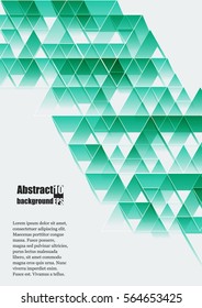 Abstract background with geometric pattern. Eps10 Vector illustration