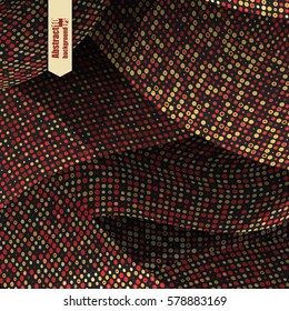 Abstract background with geometric pattern. Eps10 Vector illustration