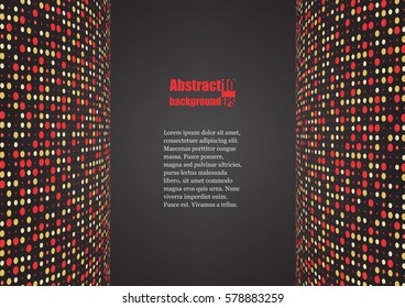 Abstract background with geometric pattern. Eps10 Vector illustration